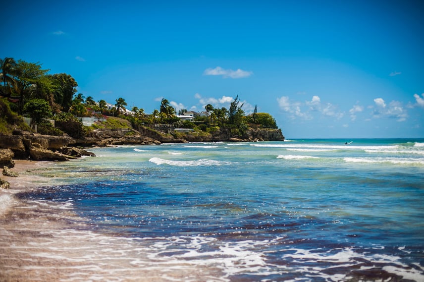 Barbados beach views