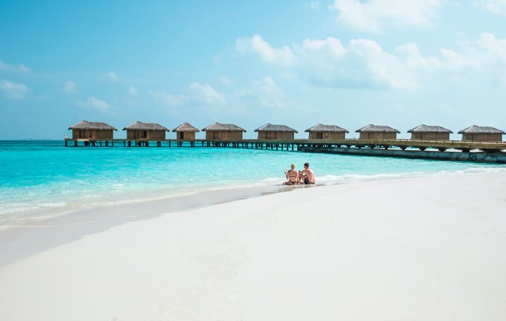 Maldives romantic destination for couples