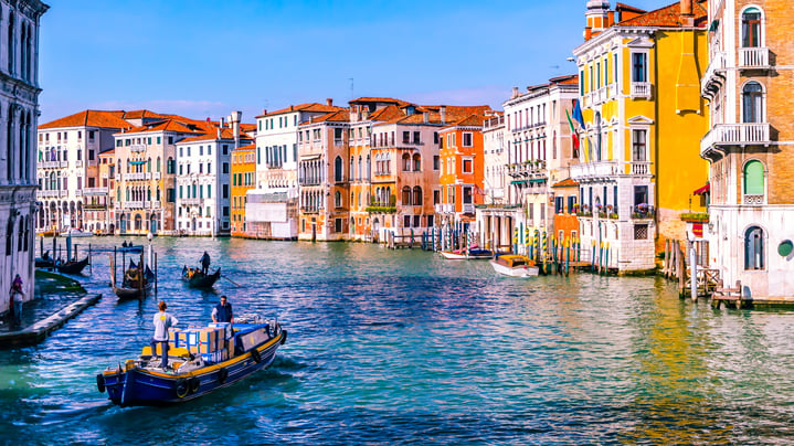 Venice romantic destination for couples